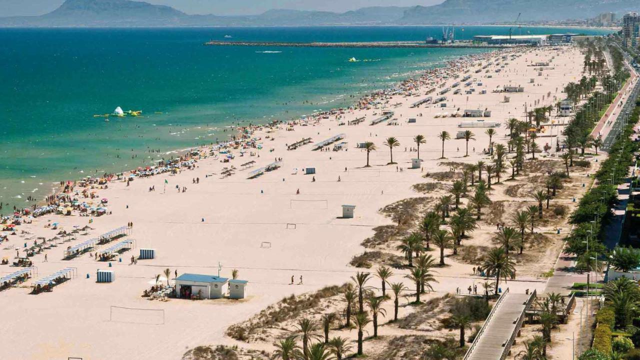 Apartamento Cala Blanca Solo Familias 간디아 외부 사진